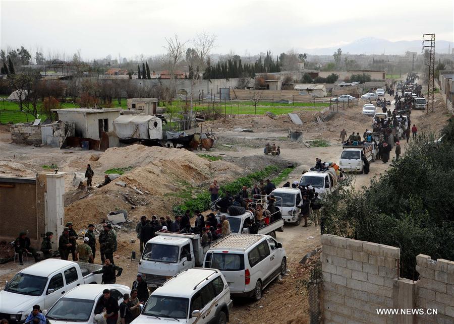 （国际）（7）叙政府军收复东古塔一要地 数千被困平民撤离