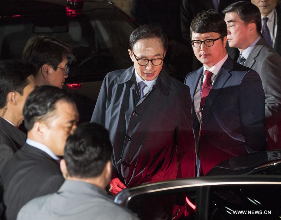 （国际）（4）韩国法院批捕前总统李明博