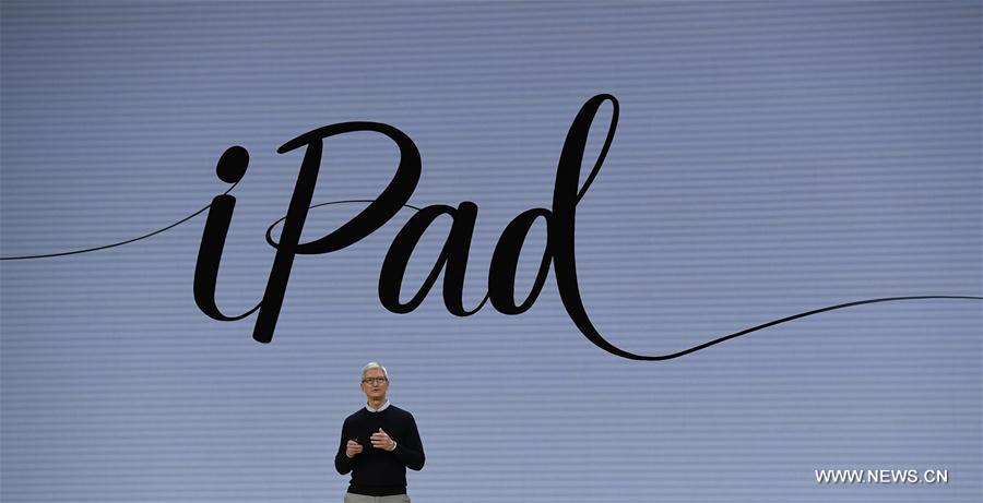 （新华视界）（1）苹果公司发布新款iPad