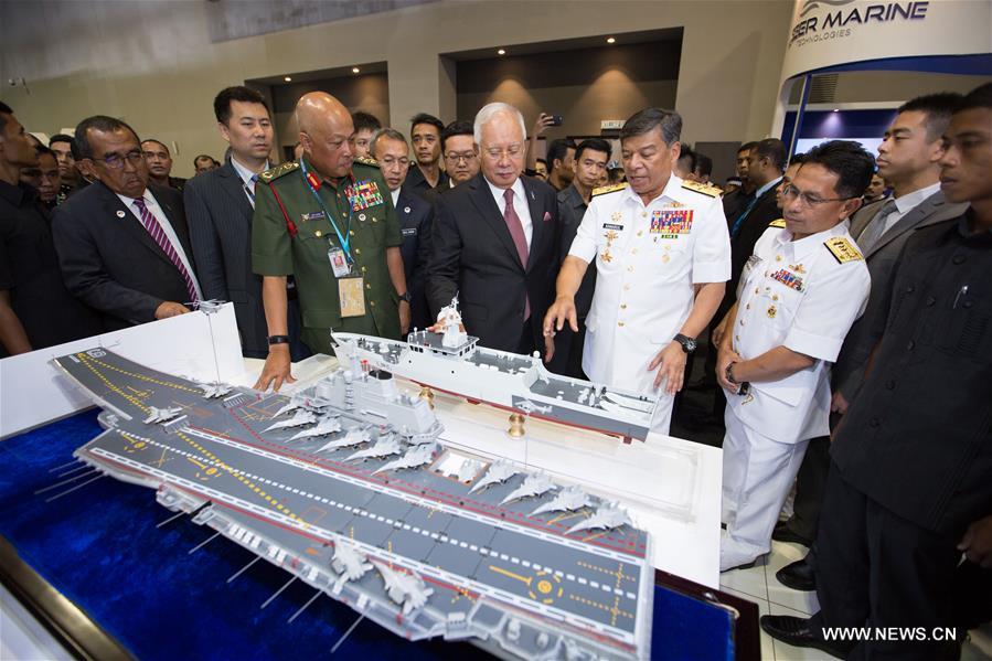 （国际）（1）中国军工亮相马来西亚亚洲防务展
