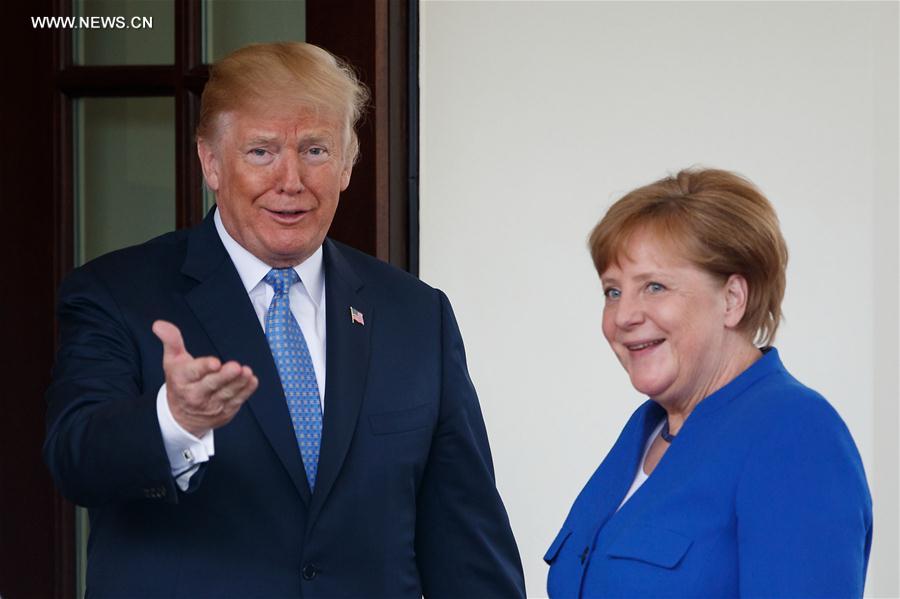 （国际）（1）特朗普就北约防务与美欧贸易再向德国施压