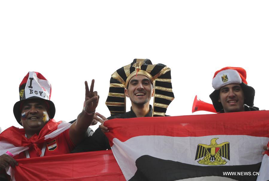 الصورة: اوروجواي تفوز على مصر بهدف نظيف في تصفيات المجموعة الأولى بكأس العالم 2018