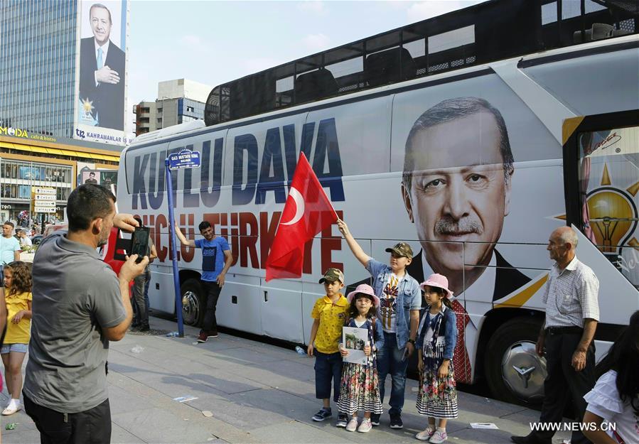 الصورة: اردوغان والانتخابات التركية 