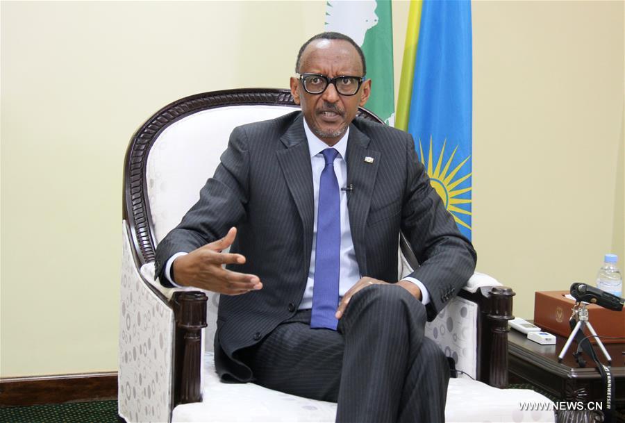 （国际·图文互动）专访：卢中关系持续向前——访卢旺达总统卡加梅