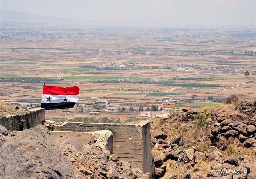 الصورة : الجيش السوري يسيطر على موقع تل الجابية الاستراتيجي 