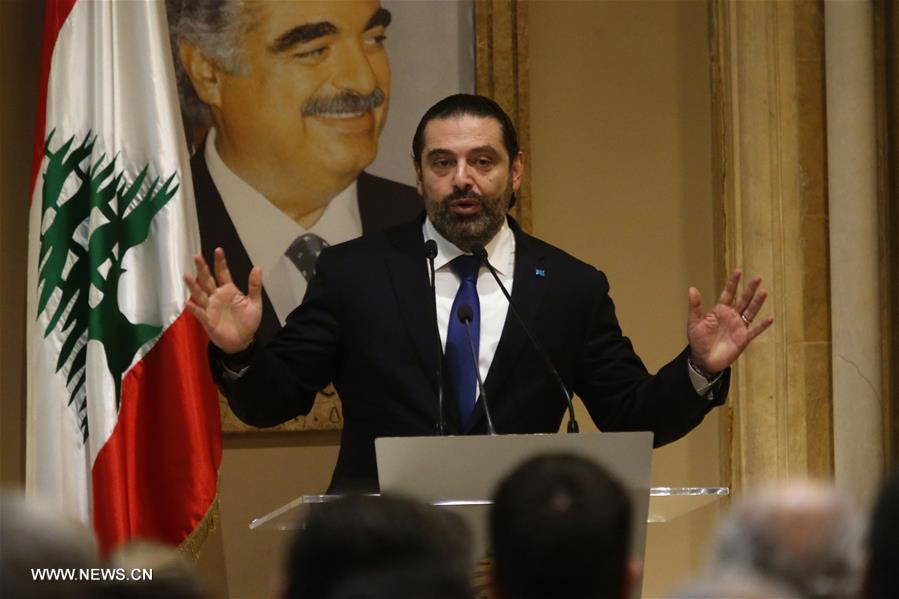 الصورة: الحريري يتهم حزب الله بتعطيل تشكيل الحكومة اللبنانية
