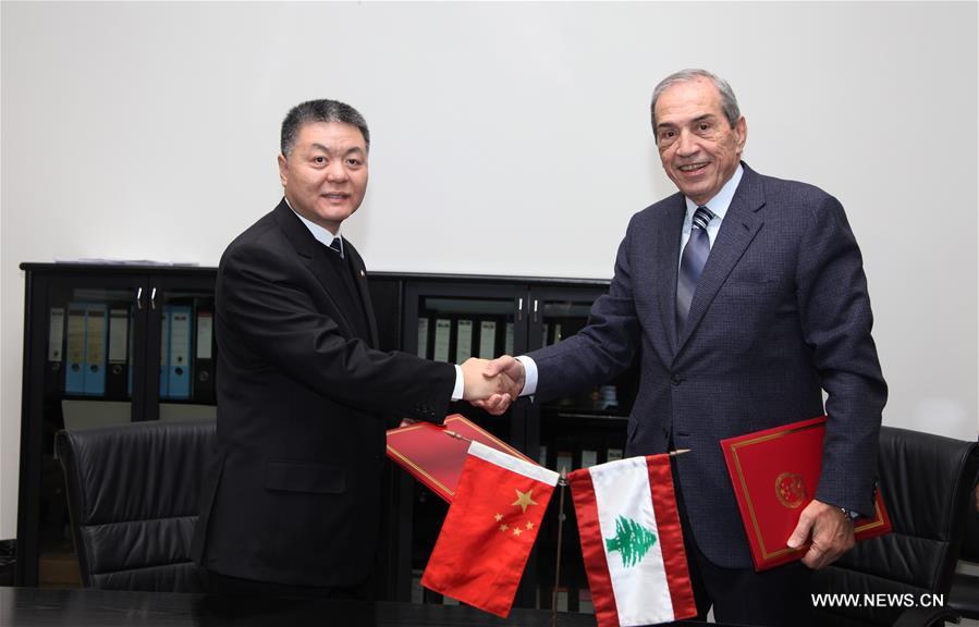 الصورة: السفير الصيني لدى لبنان يلتقي رئيس مجلس الإنماء والإعمار