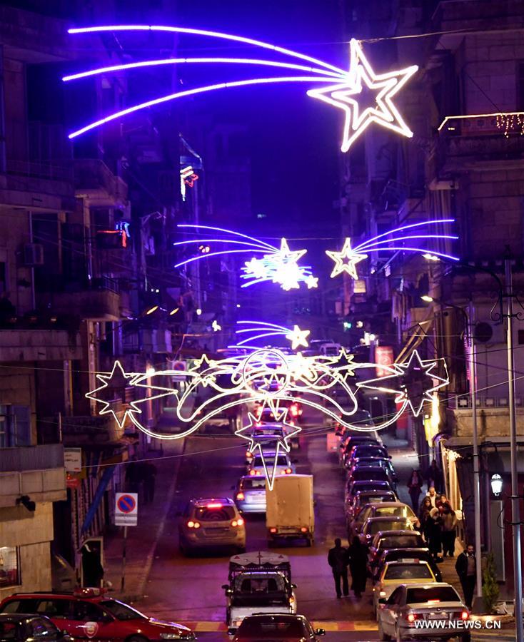 SYRIA-ALEPPO-CHRISTMAS