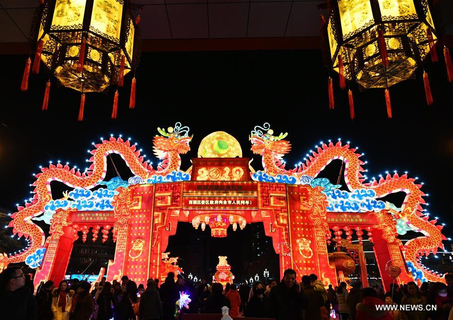 الصورة: مهرجان الفوانيس في شمال غربي الصين