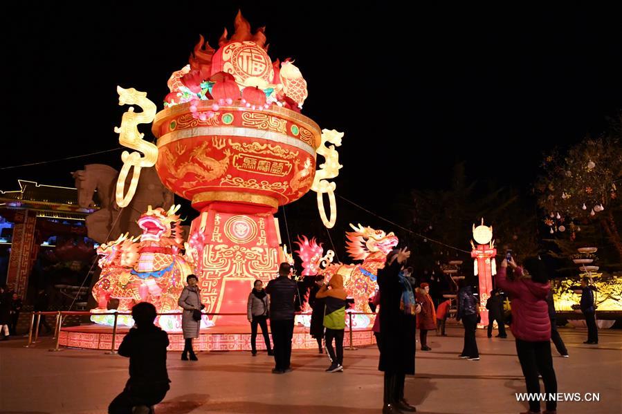 الصورة: مهرجان الفوانيس في شمال غربي الصين