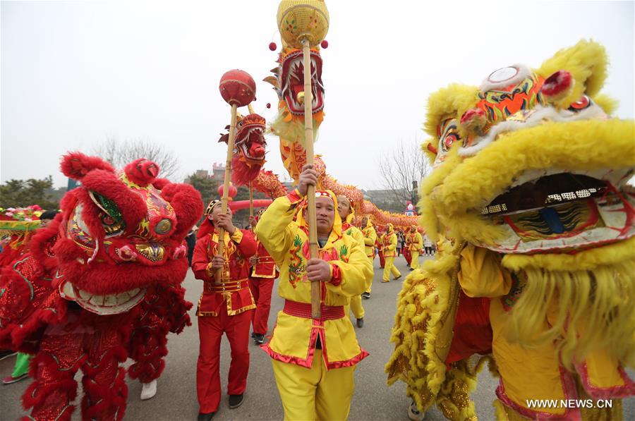 الصورة: مهرجانات المعابد للاحتفال بعيد الربيع الصيني
