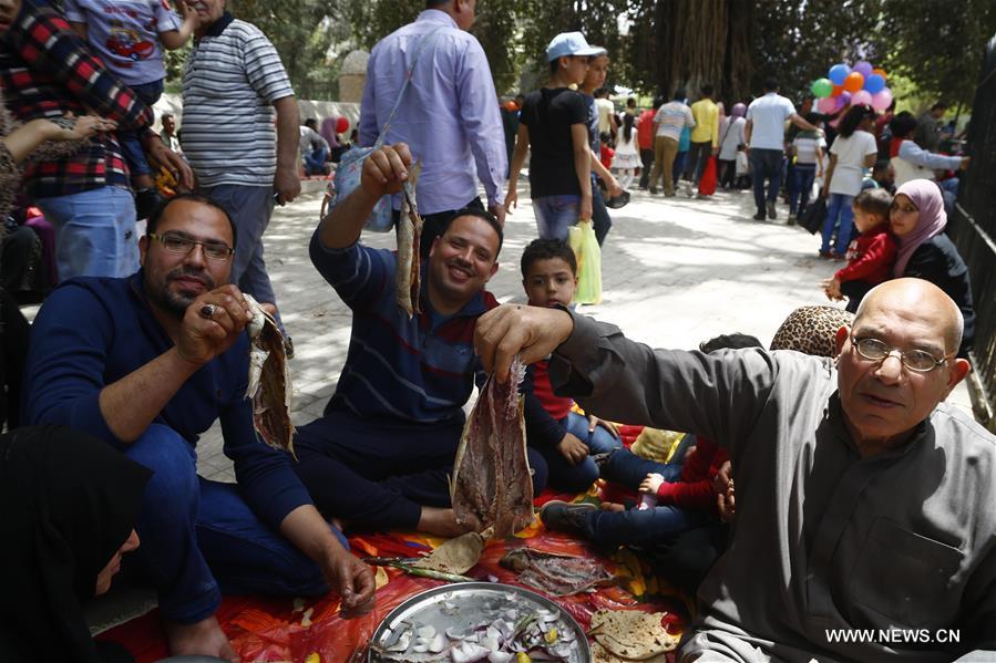 الصورة: مظاهر الأحتفال بعيد شم النسيم 