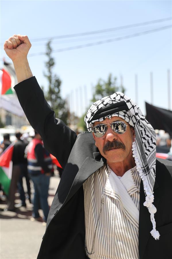 （国际）巴勒斯坦人举行活动纪念第71个“灾难日”