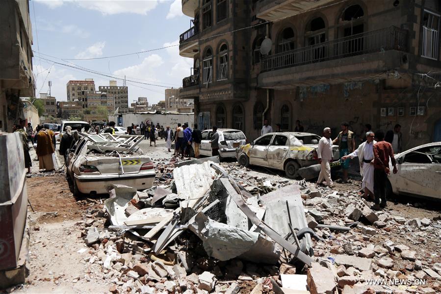 （国际）（5）也门胡塞武装：多国联军空袭萨那致6人死亡