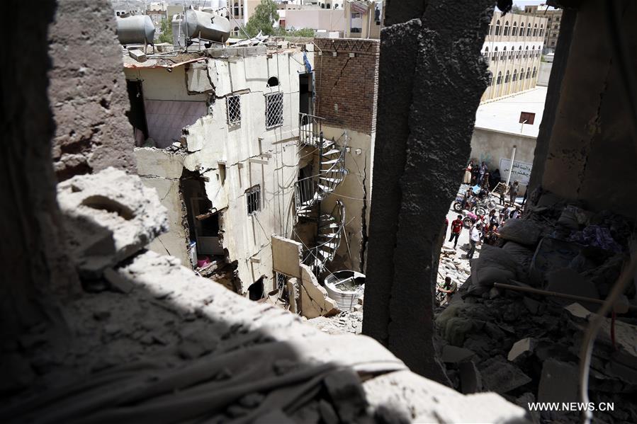 （国际）（9）也门胡塞武装：多国联军空袭萨那致6人死亡