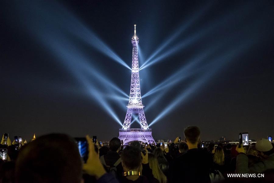 FRANCE-PARIS-EIFFEL TOWER-ANNIVERSARY