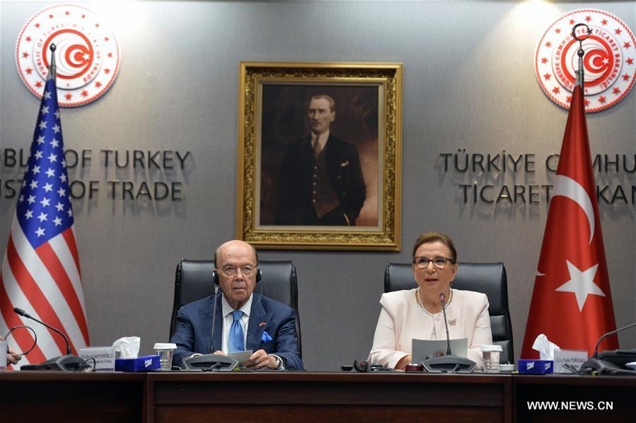 الصورة: اجتماع تجاري تركي - أمريكي 
