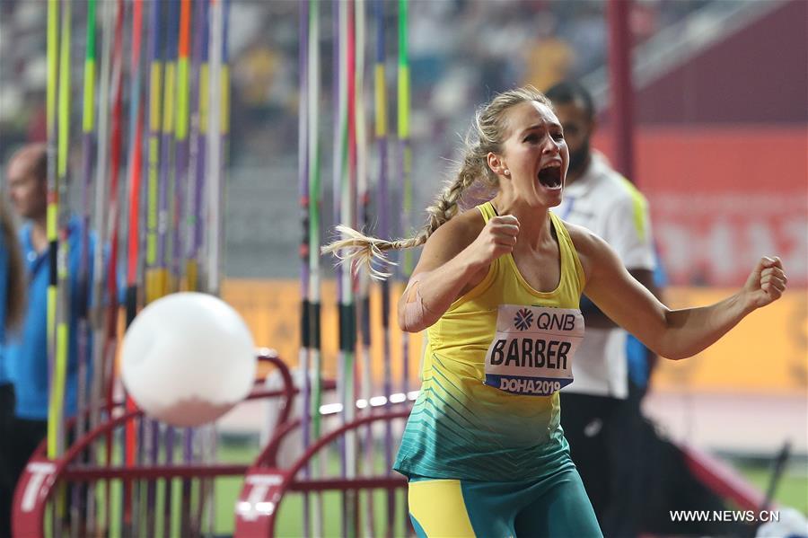 (SP)QATAR-DOHA-IAAF WORLD ATHLETICS CHAMPIONSHIPS-WOMEN'S JAVELIN THROW