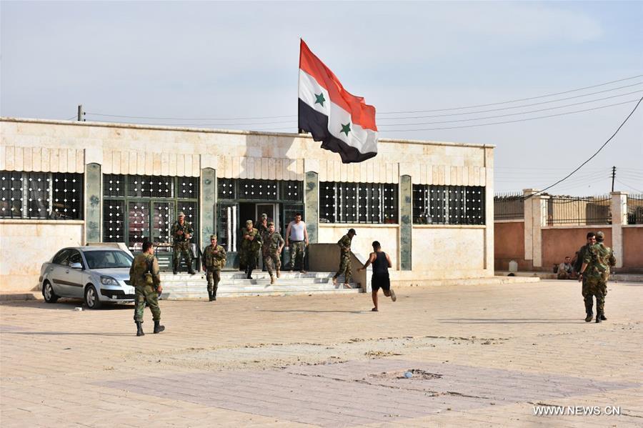 （国际）（4）叙媒说叙政府军进驻叙北部重镇曼比季