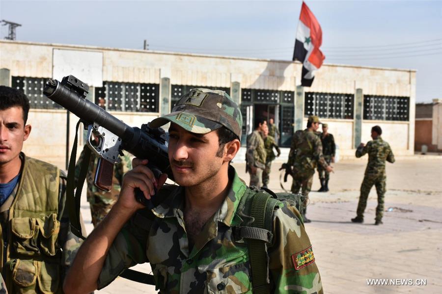 （国际）（3）叙媒说叙政府军进驻叙北部重镇曼比季
