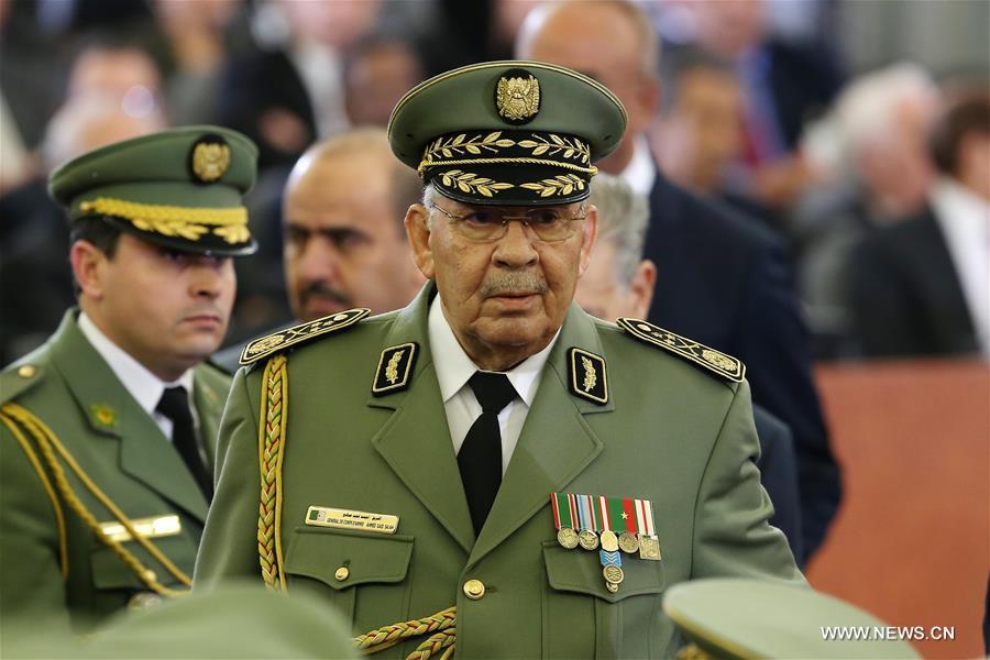 ALGERIA-ALGIERS-ARMY CHIEF-DEATH
