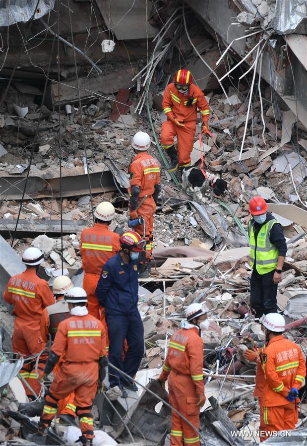 الصورة: مشاكل خطيرة في بناء وتجديد الفندق المنهار بجنوب شرقي الصين