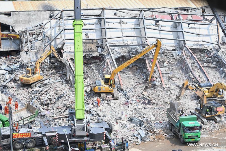 الصورة: مشاكل خطيرة في بناء وتجديد الفندق المنهار بجنوب شرقي الصين