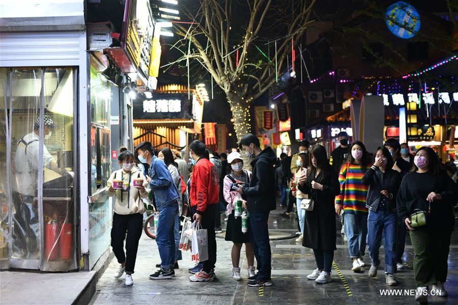 الصورة: استئناف "اقتصاد الليل" في مدينة جينان بشرقي الصين