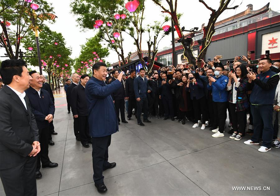 CHINA-SHAANXI-XI'AN-XI JINPING-INSPECTION (CN)