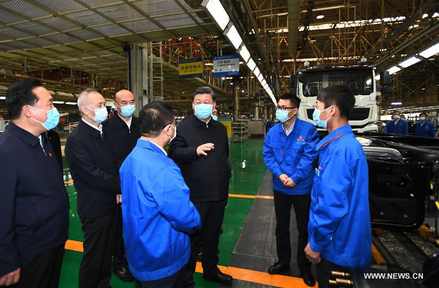 CHINA-SHAANXI-XI'AN-XI JINPING-INSPECTION (CN)