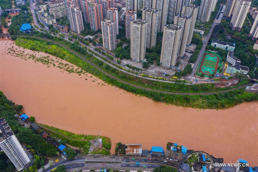 الصورة: فيضانات في تشونغتشينغ جنوب غربي الصين