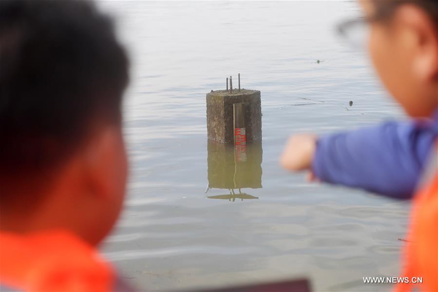 الصورة: أكبر بحيرة مياه عذبة صينية تسجل مستوى مياه قياسيا  