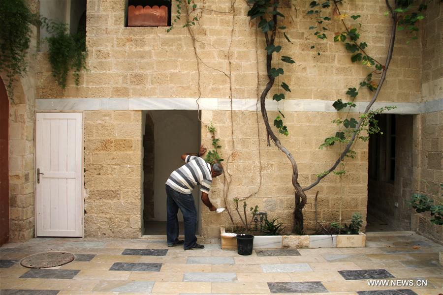 MIDEAST-GAZA-ARCHAEOLOGICAL HOUSES-CONSERVATION