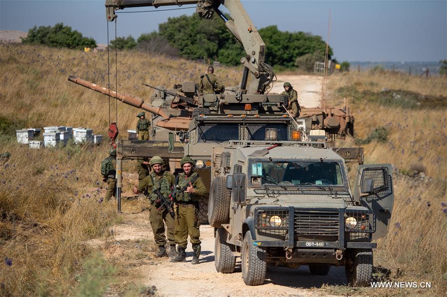 الصورة: إسرائيل تعزز وجودها العسكري في الجولان