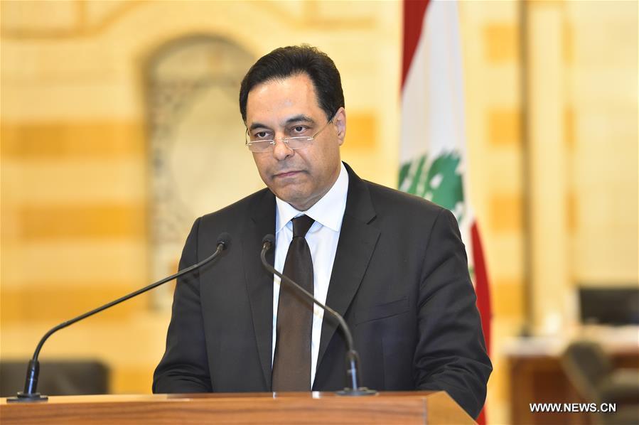 LEBANON-BEIRUT-PM-GOVERNMENT-RESIGNATION