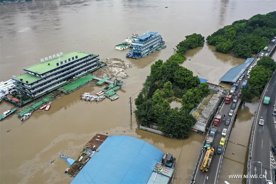 الصورة: استجابة طارئة من المستوى الأول للسيطرة على الفيضانات في جنوب غربي الصين