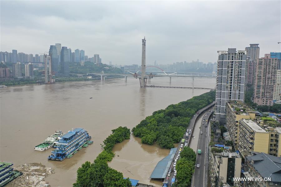 الصورة: استجابة طارئة من المستوى الأول للسيطرة على الفيضانات في جنوب غربي الصين