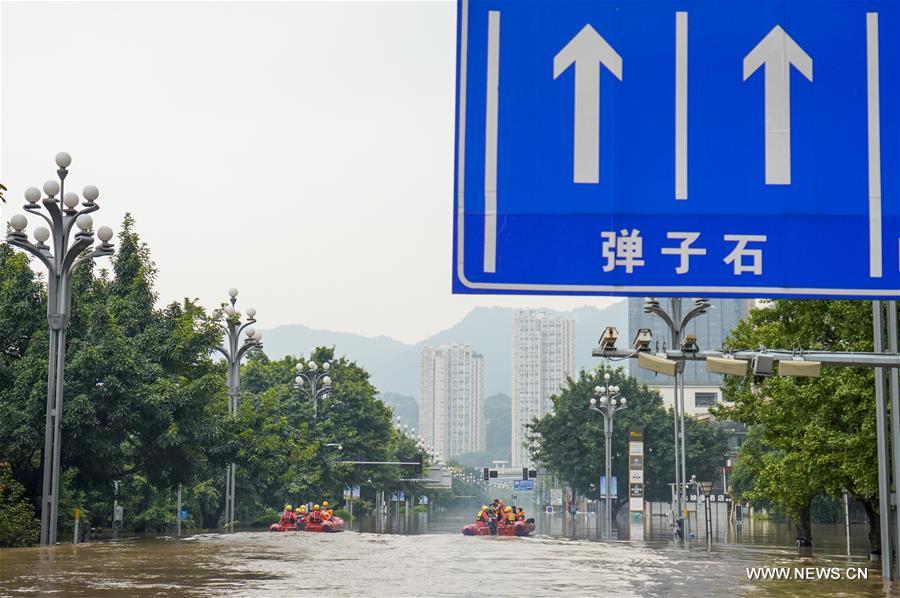 CHINA-CHONGQING-YANGTZE RIVER-FLOOD-RESCUE (CN) 