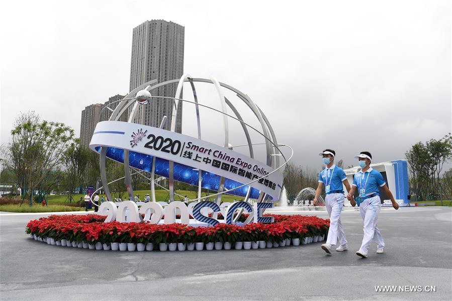 الصورة: انطلاق فعاليات معرض الصين الذكي الالكترونى 2020 في تشونغتشينغ، الصين 