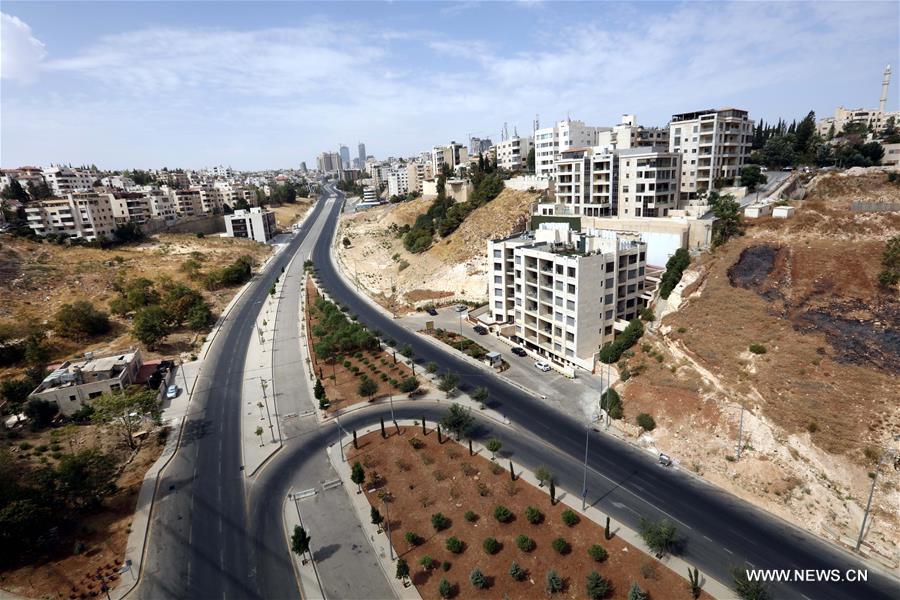 الصورة: حظر تجوال في الأردن وسط تفشي "كوفيد-19" 