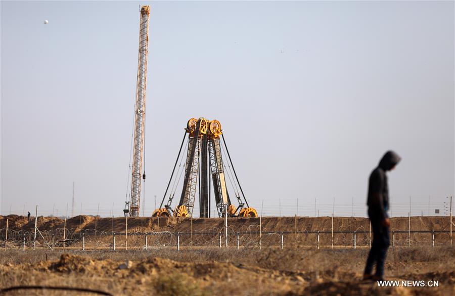 MIDEAST-GAZA-KHAN YOUNIS-TUNNEL