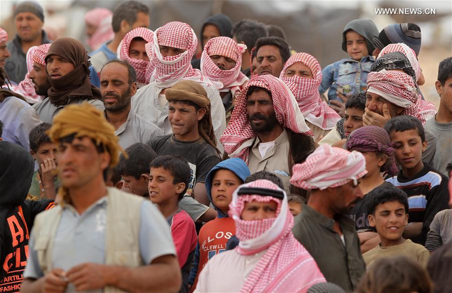 JORDAN-ROYASHED TOWN-SYRIAN REFUGEES