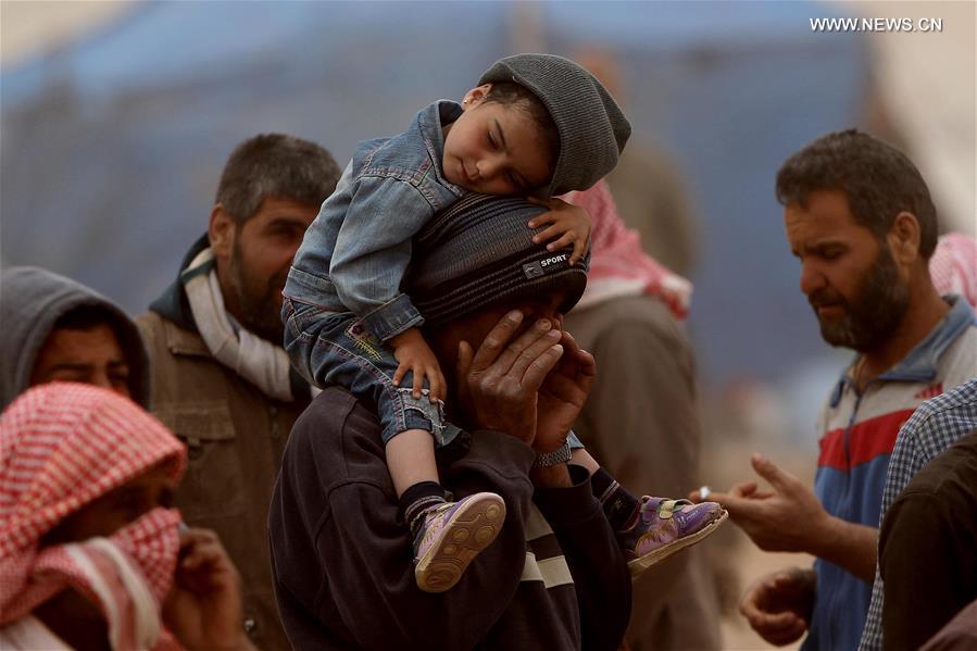 JORDAN-ROYASHED TOWN-SYRIAN REFUGEES