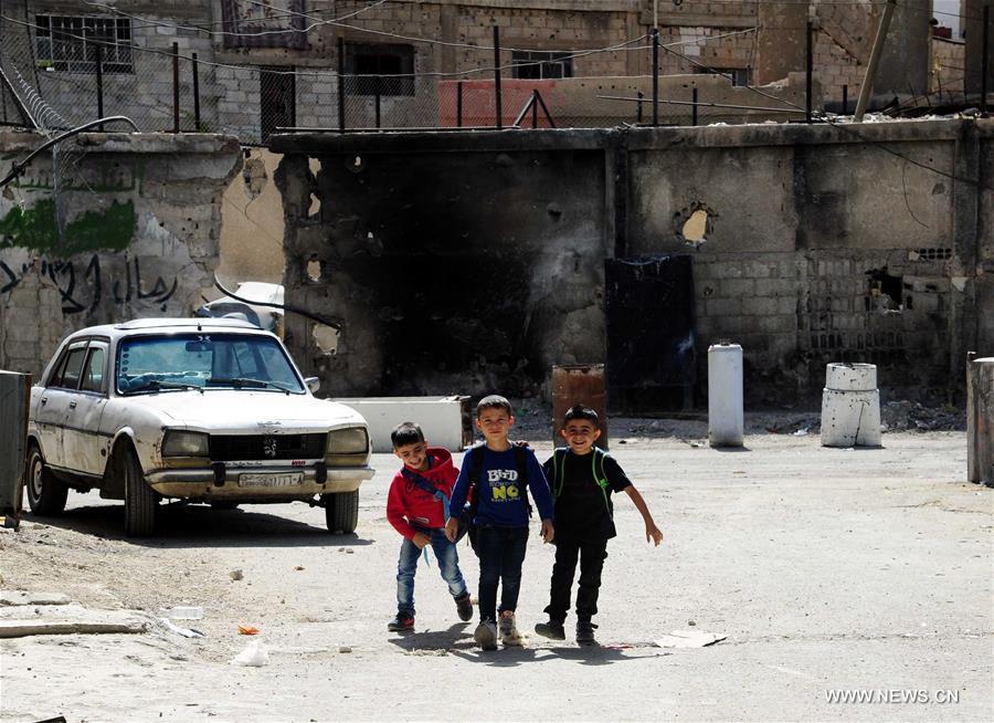 الصورة: مخيم "السيدة زينب" للاجئين الفلسطينيين بريف دمشق