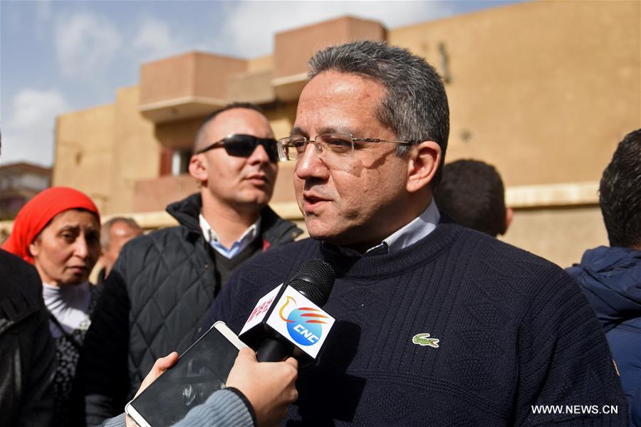 الصورة: وزير الآثار المصري يزور القليوبية لتفقد الأماكن الأثرية