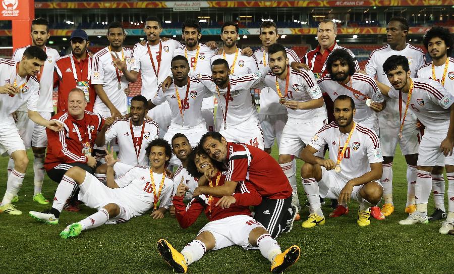 （亚洲杯）（6）足球——季军战：阿联酋战胜伊拉克