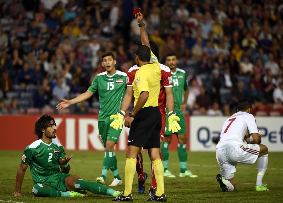 （亚洲杯）（3）足球——季军战：阿联酋战胜伊拉克