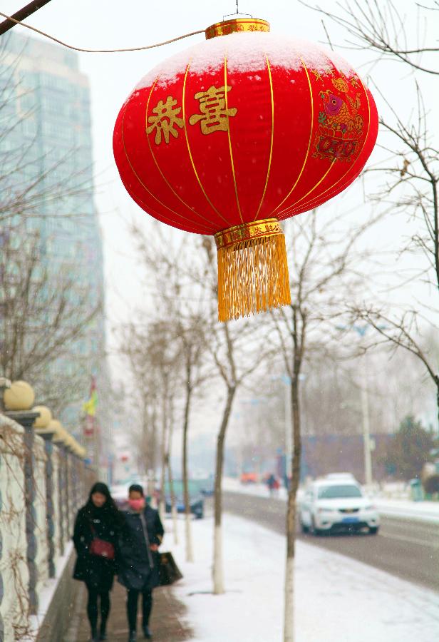 #（社会）（5）羊年伊始 雨雪迎春