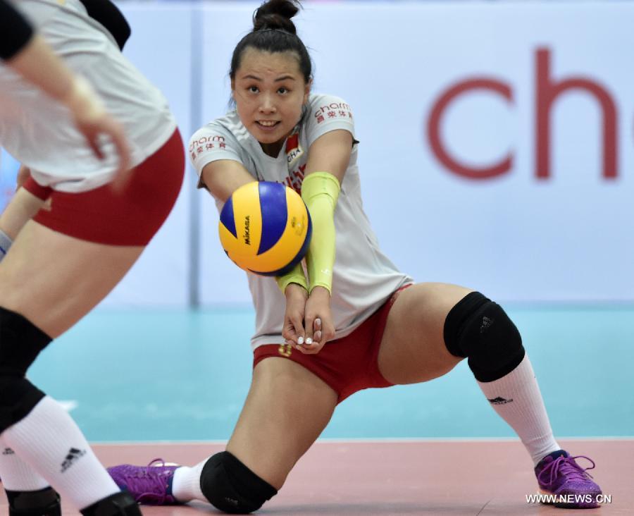 （体育）（2）排球——女排亚锦赛：中国队夺冠