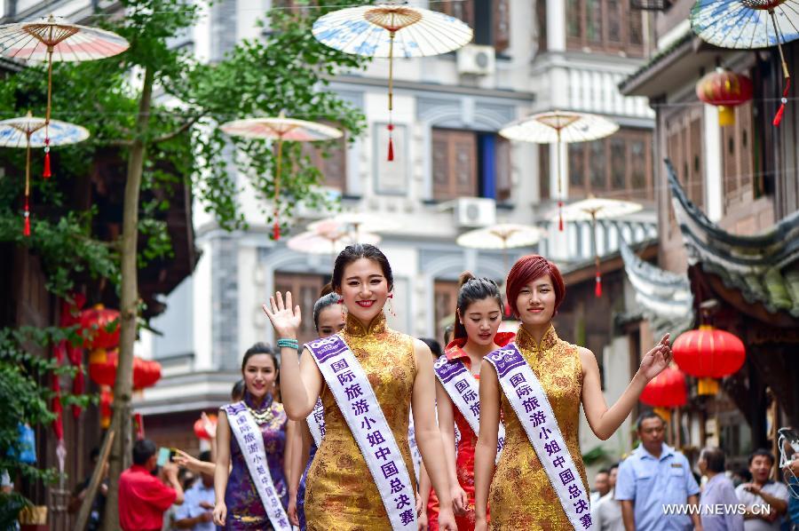 CHINA-CHONGQING-MISS TOURISM QUEEN INTERNATIONAL-NATIONAL FINAL (CN)